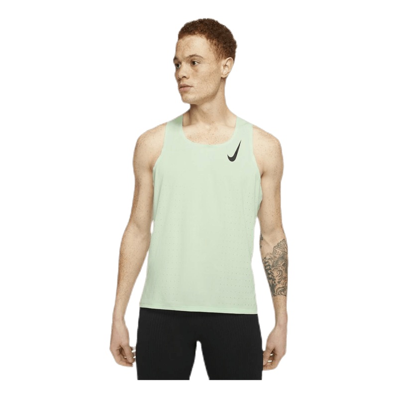 AeroSwift Singlet Green/Yellow
