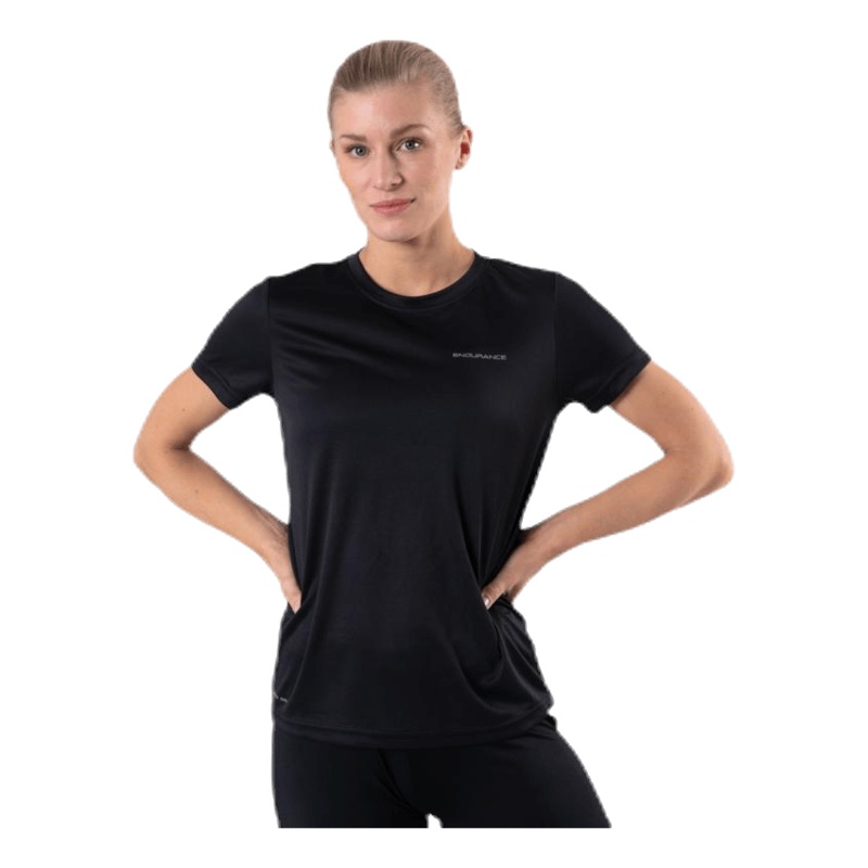 Vista S/S Performance Tee Black