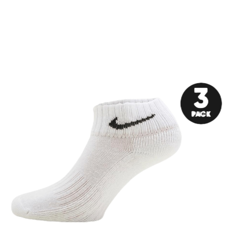 3-pack Cushion Ankle White/Black