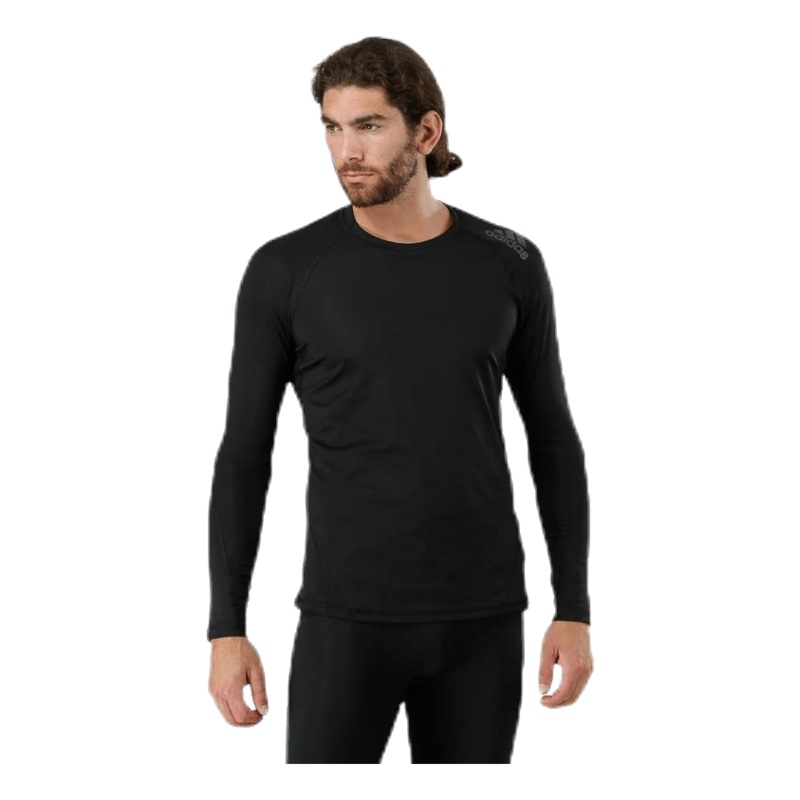 Alphaskin Spirit Tee LS Black|Default Title