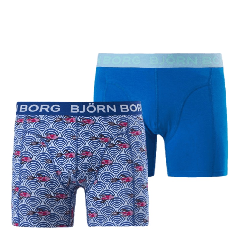 Koi Wave Sammy Shorts 2-Pack Blue