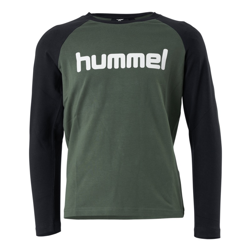 Hmlboys T-shirt L/s Thyme|Default Title