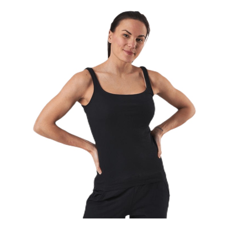 Tank Ribbed  Black|XS|S|M|L|XL