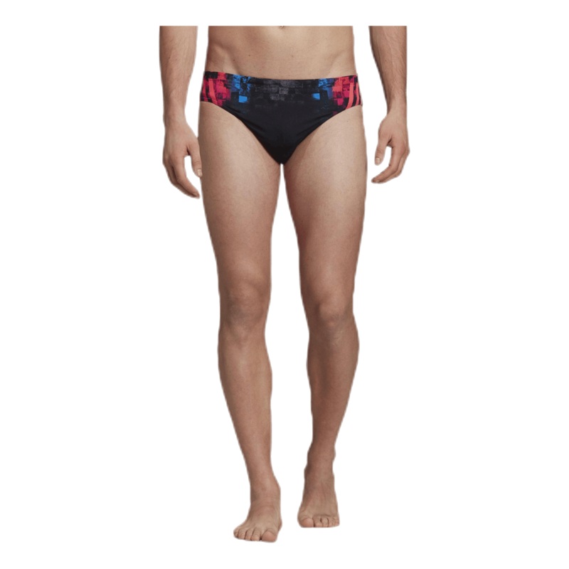 Pro 3-Stripes Swim Trunks Black