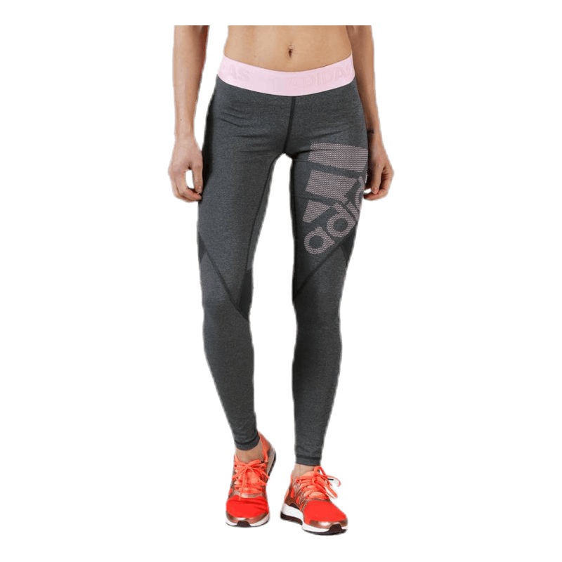 Alphaskin Sport Graphic Long Tights Pink/Grey