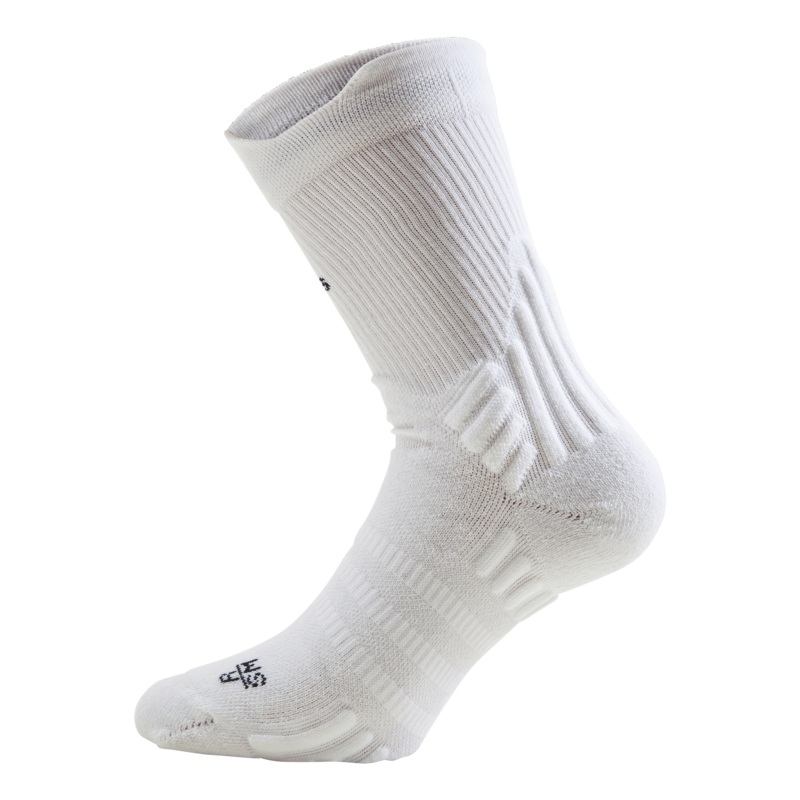 Crew Perf Socks Cushioned 000/white
