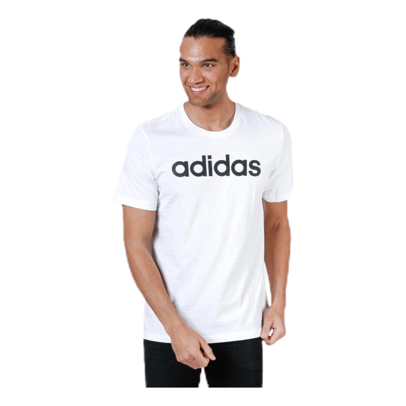 Essential Linear Tee White/Black