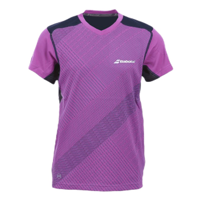 T-Shirt V-Neck Performance Purple