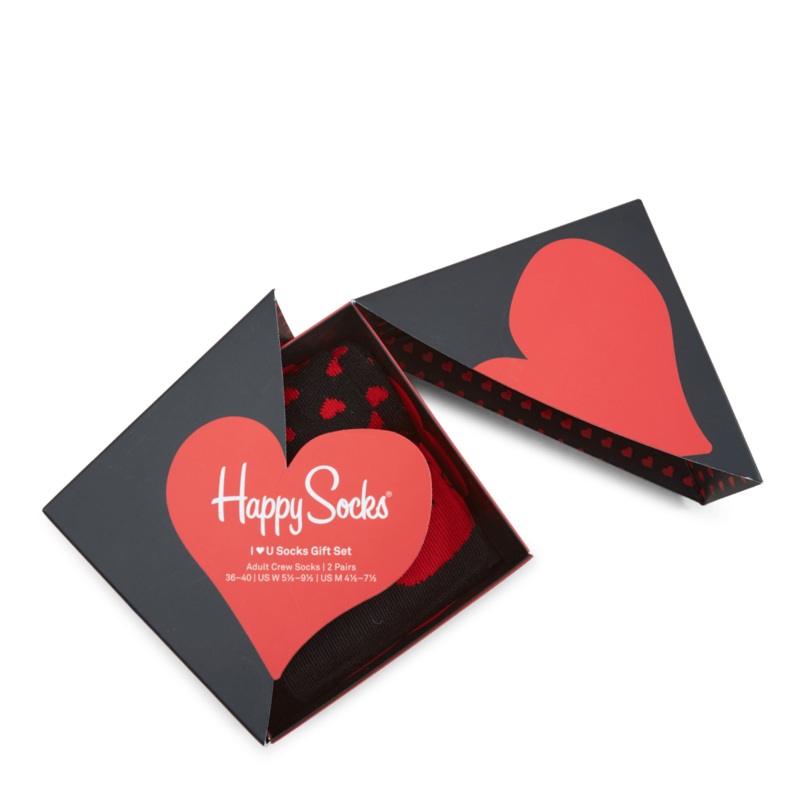 2-pack I Heart You Socks Gift  9350