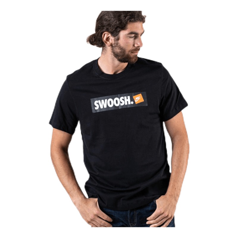 NSW Tee Swoosh White/Black|S|M|L|XL