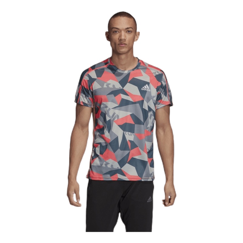 Own The Run Tee Pink/Grey|Default Title