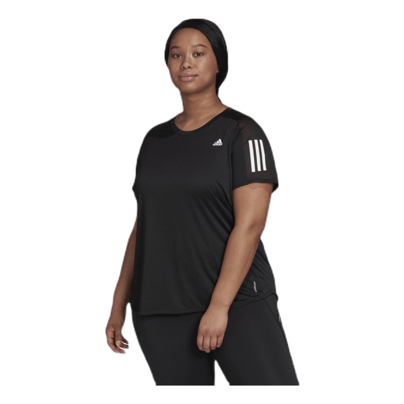 Own The Run Tee Plus Black|44/46|46/48|52/54|56