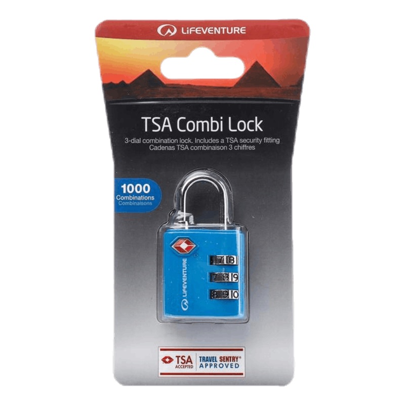 TSA Combi Lock Blue|ONESIZE