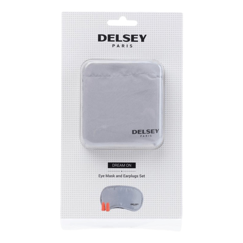 gonmask och ronproppar, set Grey