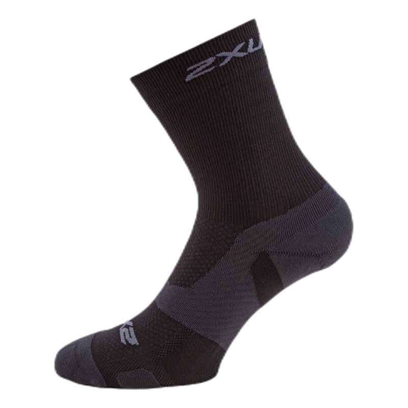 Vectr Light Cushion Crew Socks Black/Grey