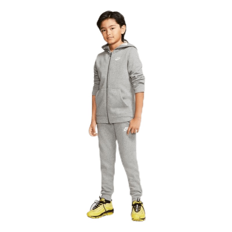 Sportswear Big Kids’ (Boys’) Tracksuit CARBON HEATHER/DARK GREY/WHITE