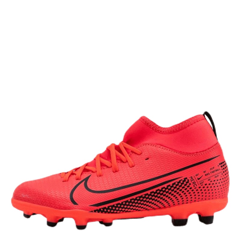 Junior Superfly 7 Club FG/MG Pink/Black