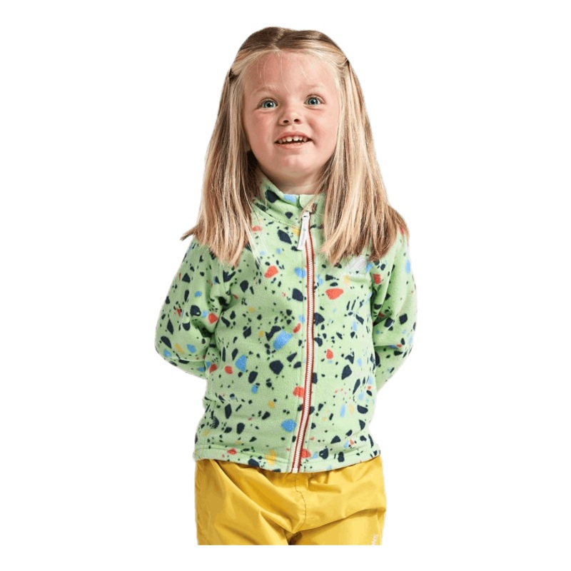 Monte Printed Kids Jacket Green