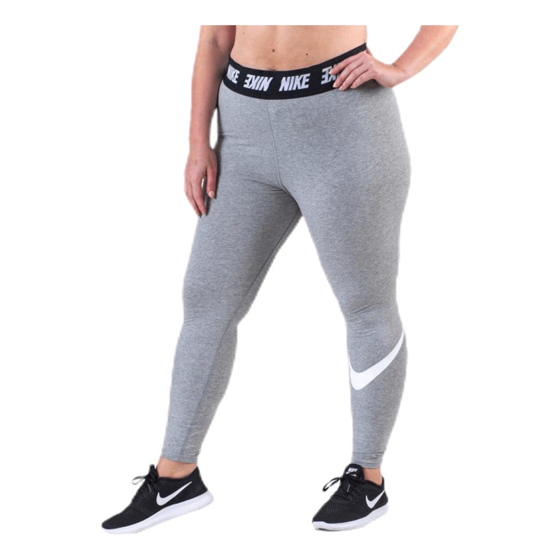 Club HW Legging Plus White/Grey