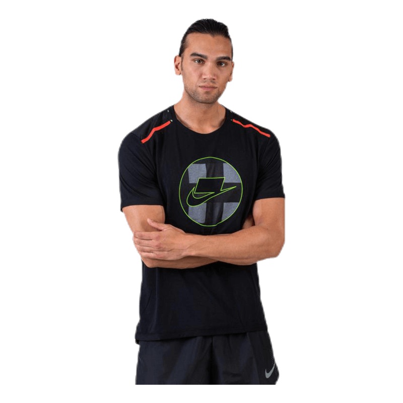 Wild Run Top SS Mesh Black|S|M|L|XL|XXL