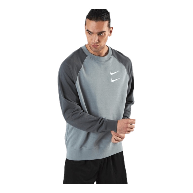 Swoosh Crew FT Grey|Default Title