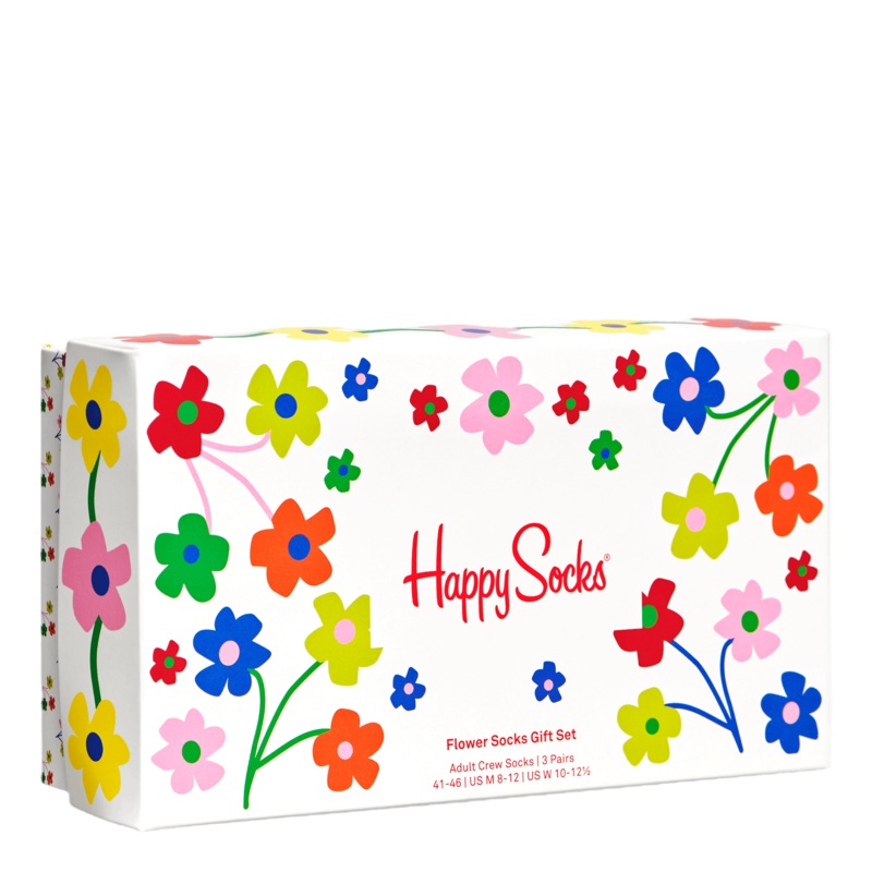 3-pack Flower Socks Gift Set 3300