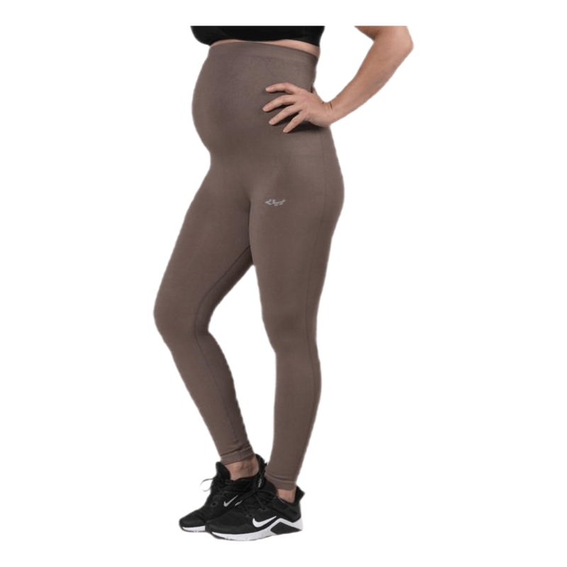 Maternity Seamless Tights Beige/Grey
