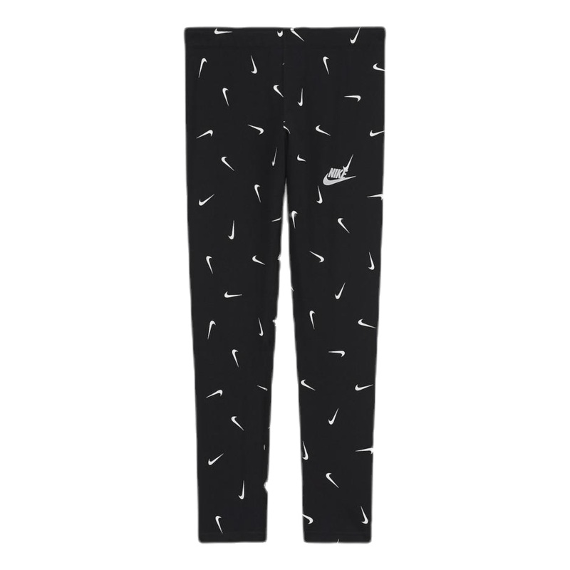 Swooshfetti Favorite Legging Junior White/Black