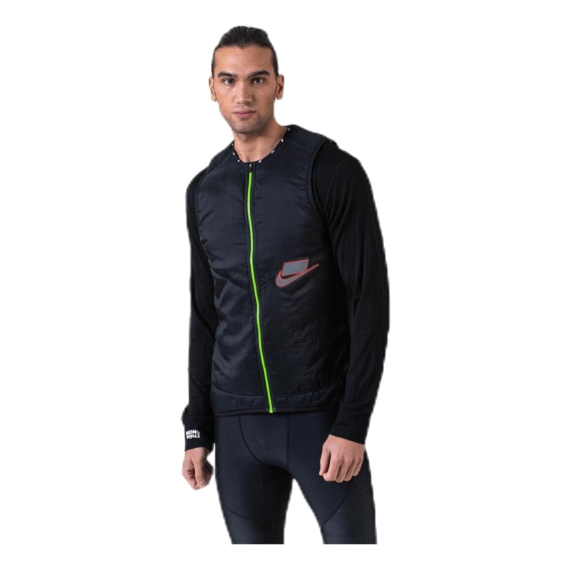 Wild Run Aerolayer Vest Black/Grey