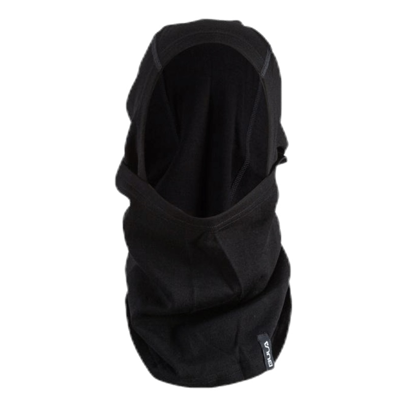 Wool Convertible Balaclava Black