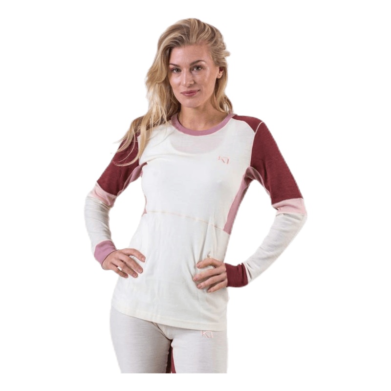 Yndling Long Sleeve Shirt White/Red