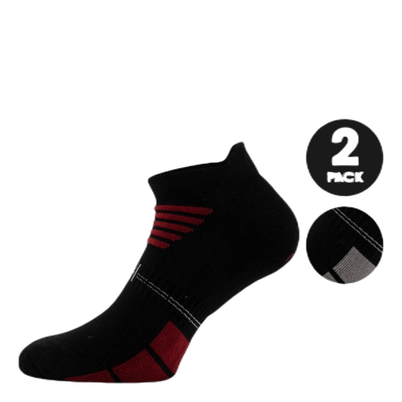2-Pack Low-Cut Socks – Luke Black