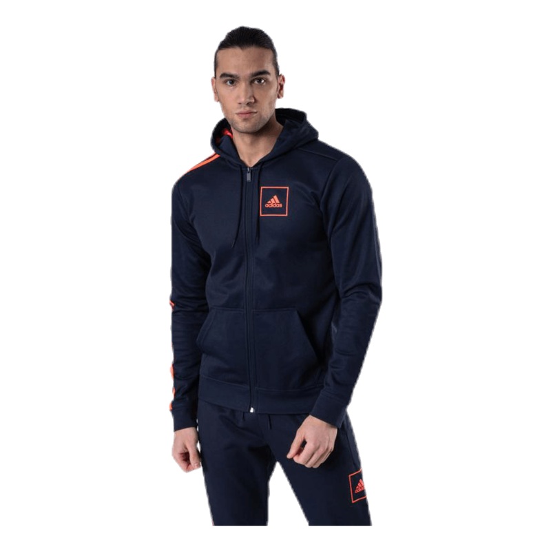 Aac Fz Hoodie Black/Red|S|M|L|XL|XXL