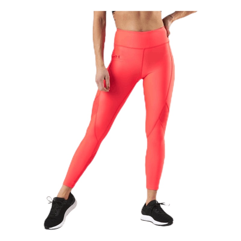 Armour Tonal Jacquard Ankle Crop Red