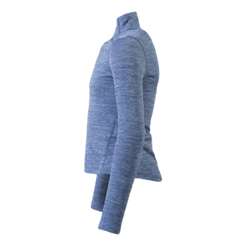 Long-Sleeve Half-Zip Run Blue|Default Title