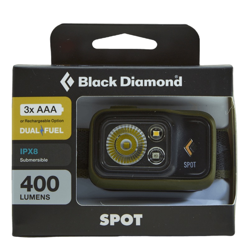 Spot 400 Headlamp Dark Olive|ONESIZE