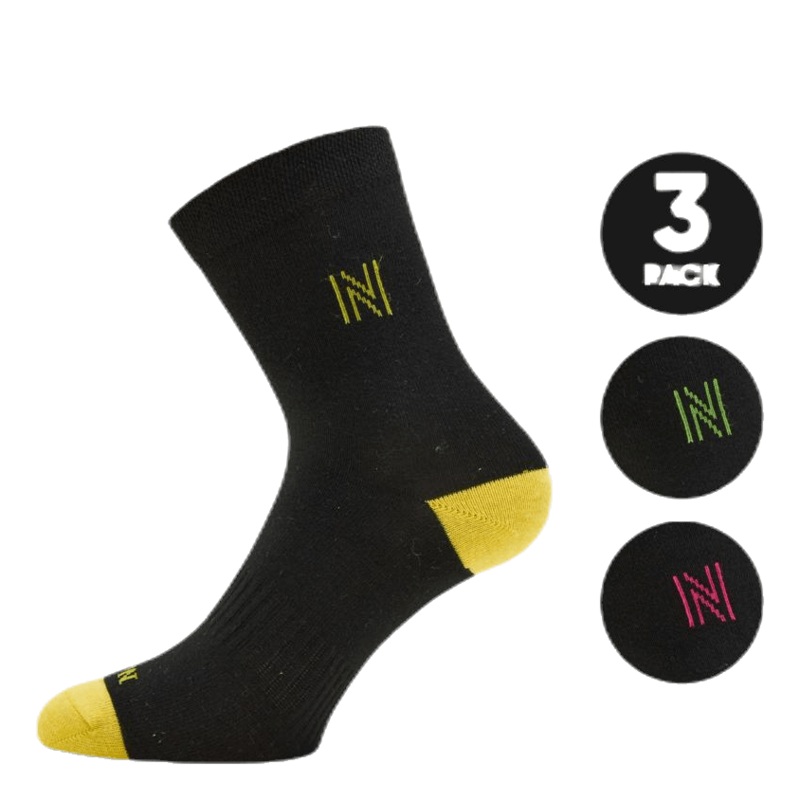 3-Pack Casual Socks – Victoria Pink