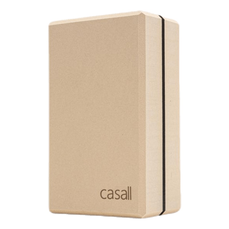 Yoga block bamboo Beige|ONESIZE