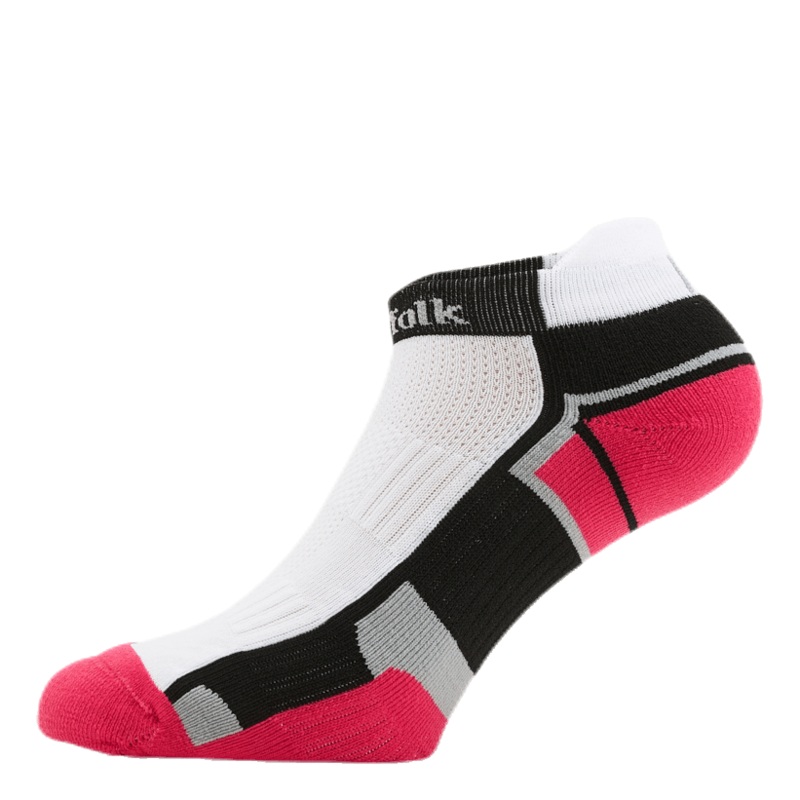 2-Pack Running Socks – Lewis Pink/White/Black
