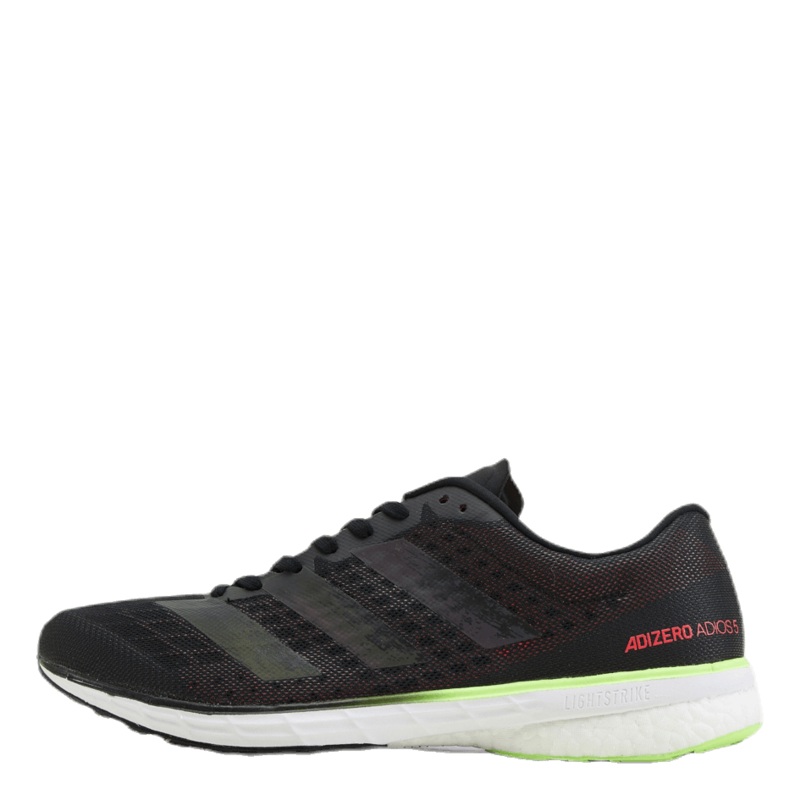 Adizero Adios 5 Shoes Core Black / Core Black / Signal Green