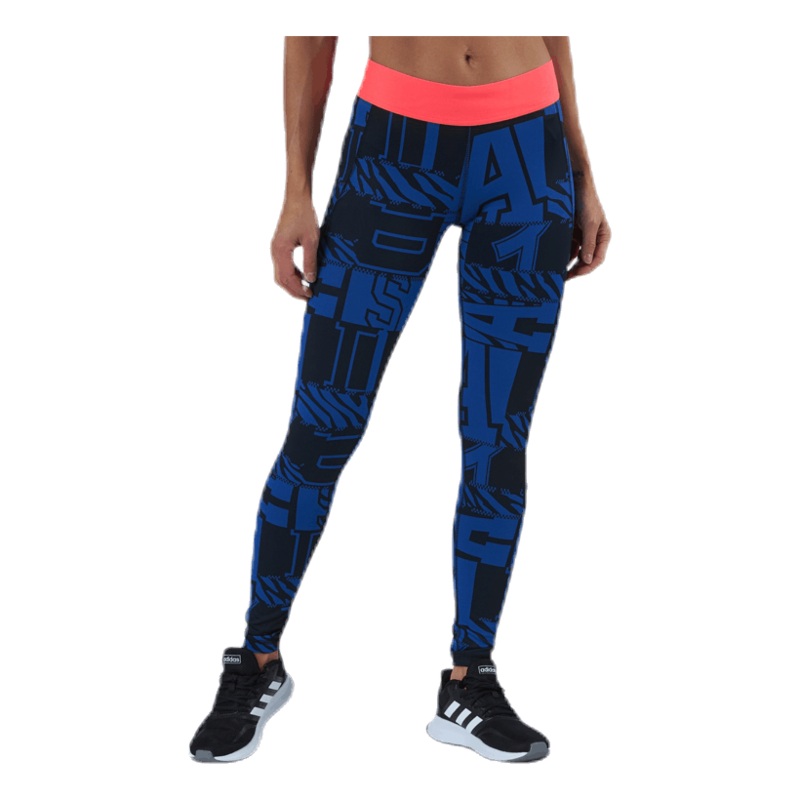Alphaskin Varsity Tight Blue/Pink