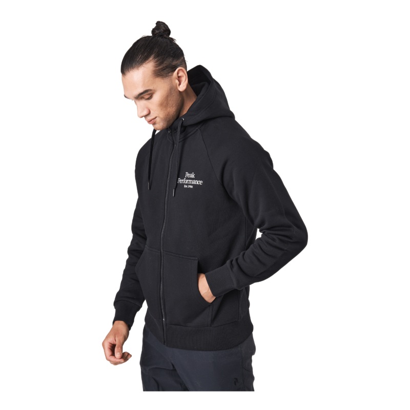 M Original Zip Hood Black|S|M|L|XL|XXL