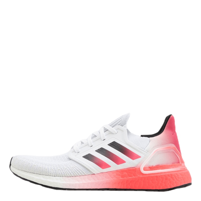 Ultraboost 20 Shoes Cloud White / Core Black / Signal Pink / Coral