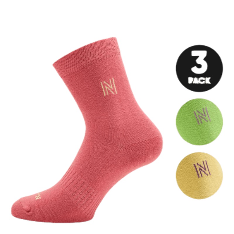 3-Pack Casual Socks – Victoria Purple