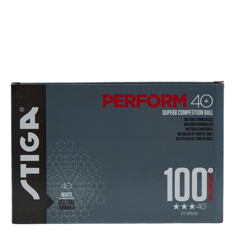 3-star Perform 100-pack White|ONESIZE