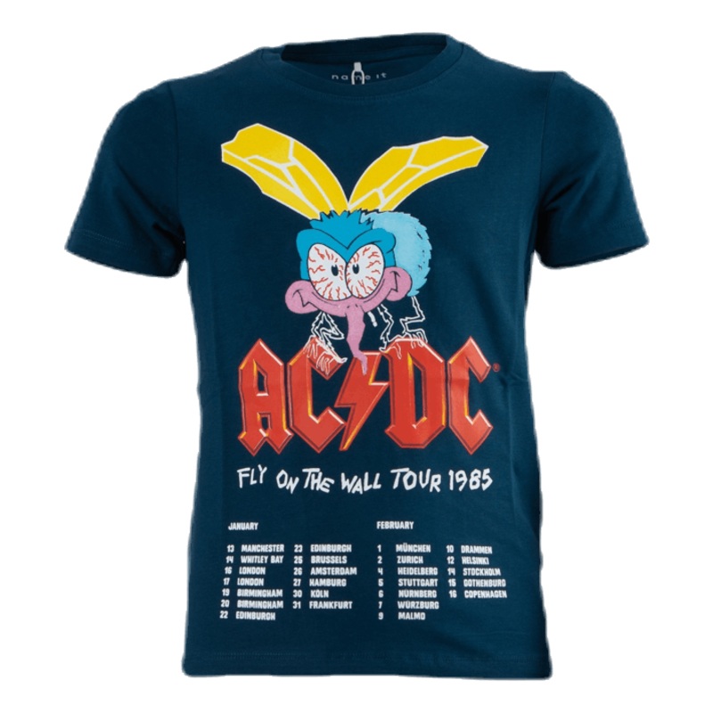 Acdc Arvid Ss Top Box Lic Blue