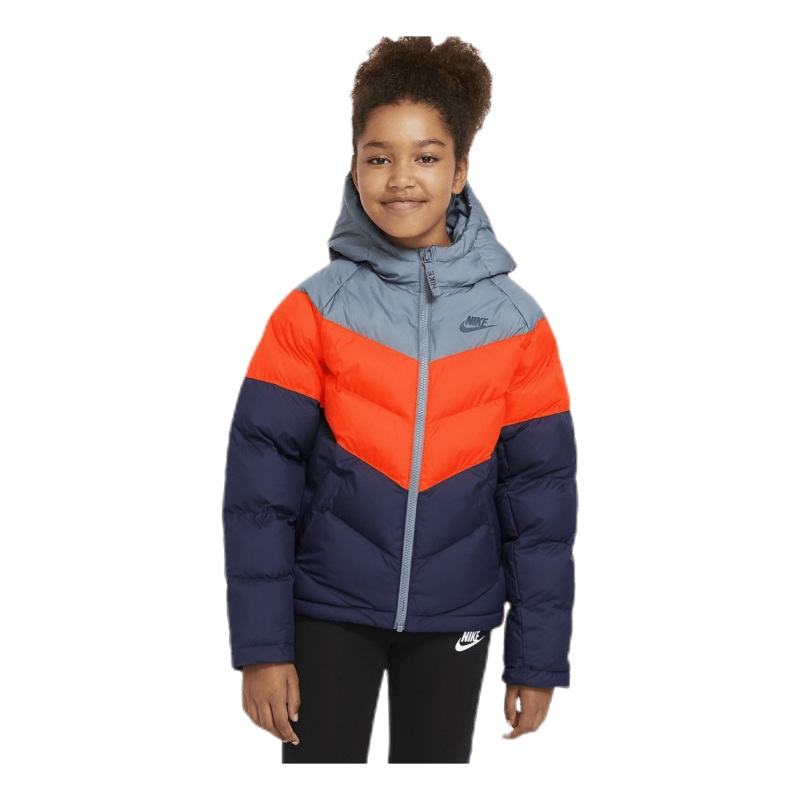 Junior NSW Stadium Jacket Orange/Blue