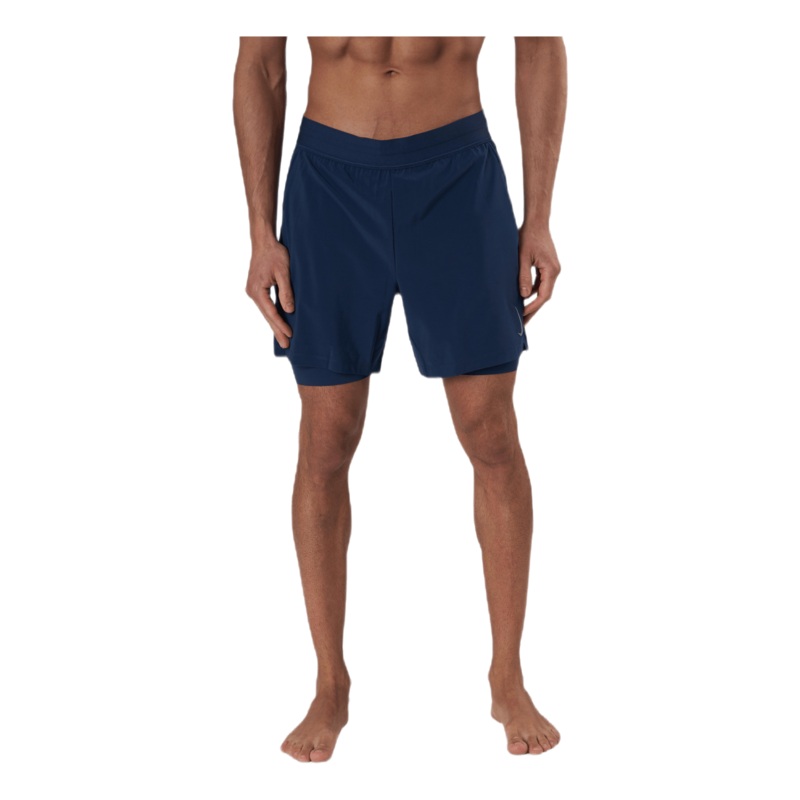 2-in-1 Yoga Shorts Blue/Grey|S|M|L|XL