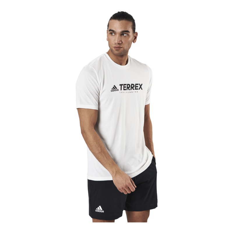 Terrex Primeblue Trail Functional Logo Tee Non-Dyed / Black