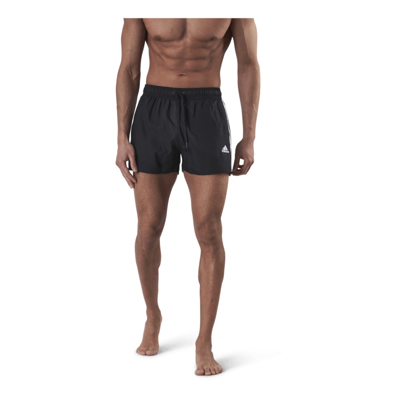 Very Short Length Classic 3Stripes Swim Short Black